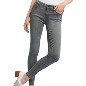 Anthropologie Pilcro and the Letterpress Gray Mid-Rise Skinny Jeans Women's 27